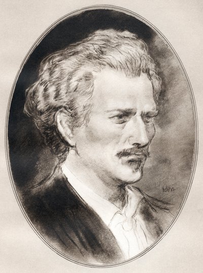 Ignacy Jan Paderewski, från Living Biography of Famous Men av Ross Gordon