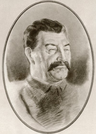 Joseph Vissarionovich Stalin, från Levande biografier om kända härskare. av Ross Gordon