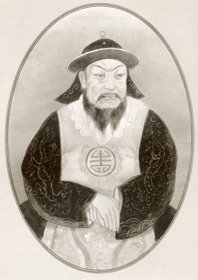 Kublai Khan, från Living Biographys of Famous Rulers. av Ross Gordon
