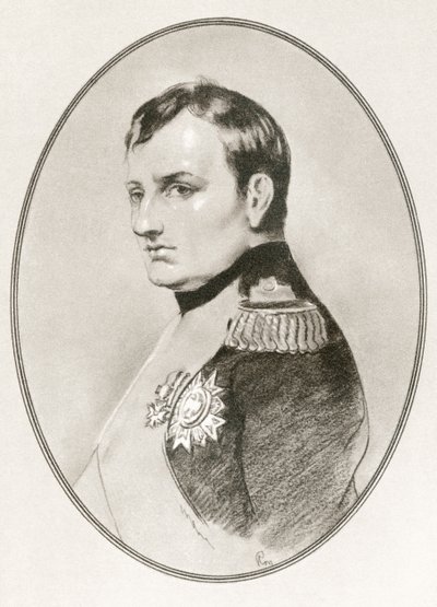 Napoleon Bonaparte, från Living Biography of Famous Rulers. av Ross Gordon