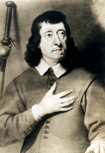 John Milton 1608-1674, engelsk poet, tidigt 1900-tal. av Rotary Photo