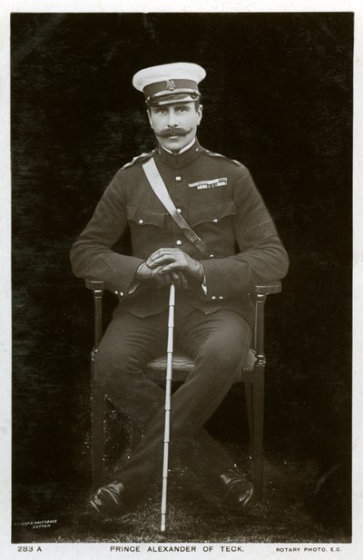 Prins Alexander av Teck, ca 1900-talet. av Rotary Photo