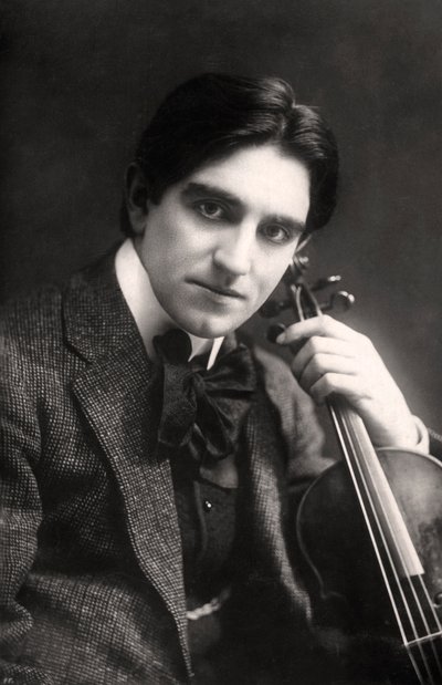 Rohan Clensy, irländsk violinist, 1907. av Rotary Photo