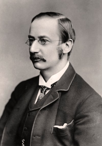 Sir Frederick Bridge 1844-1924, engelsk kompositör, 1907. av Rotary Photo
