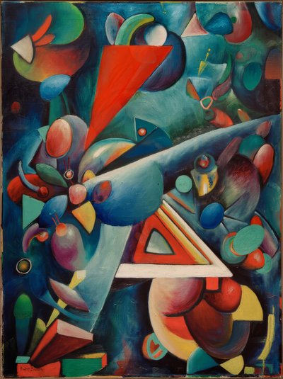 Sammansättning XIV av Rudolf Bauer