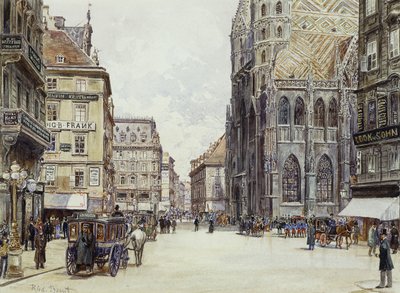 Stefan Platz, Wien av Rudolf Bernt