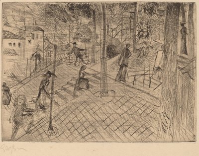 Montmarte av Rudolf Grossman