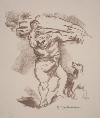 Caliban II av Rudolf Grossmann