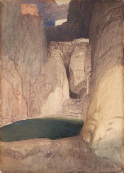 Bergsee av Rudolf Jettmar