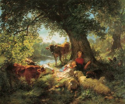 Middagsvila av Rudolf Koller