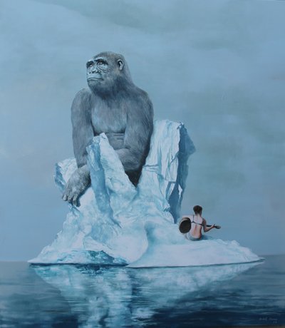Gorilla på isberget – en serenad av Rudolf Kosow