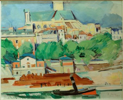 Dess banker vid St. Gervais-St. Protais av Rudolf Levy