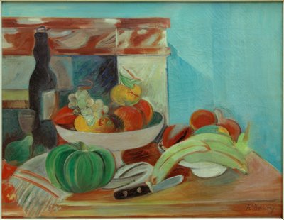 Stilleben med frukt av Rudolf Levy