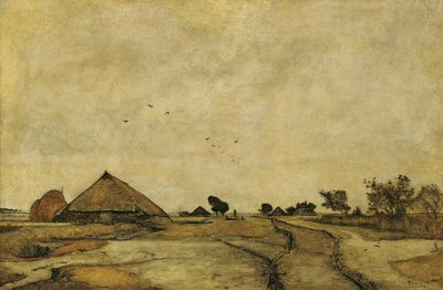 Holländskt landskap av Rudolf Ribarz