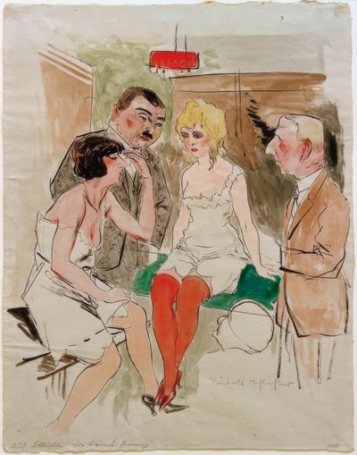 Den blonda Emmy av Rudolf Schlichter