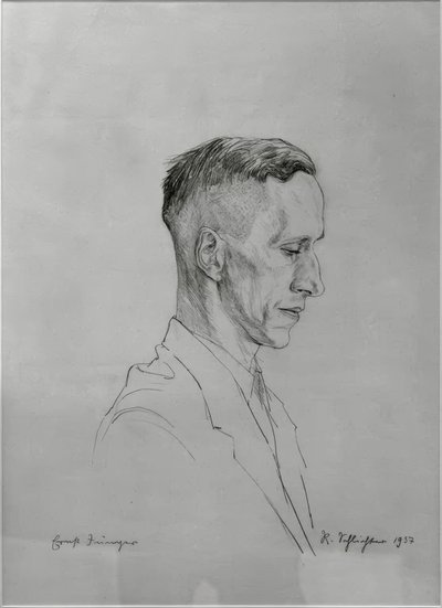 Ernst Jünger von Rudolf Schlichter