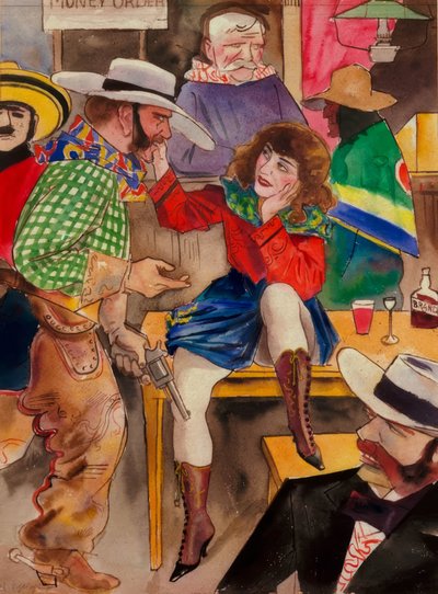 Hårt kaliforniskt malm av Rudolf Schlichter