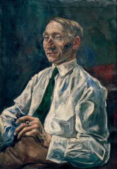 Porträtt av Henry Guilbeaux av Rudolf Schlichter