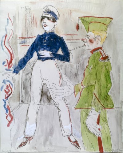 varieté av Rudolf Schlichter