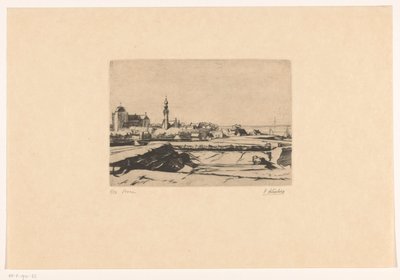Veere (originaltitel på objekt) av Rudolf Schönberg (signed by artist)