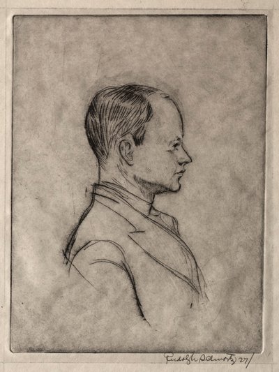 Porträtt. av Rudolf Schwartz