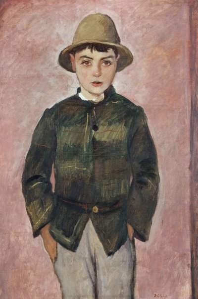 Country Boy, omkring 1928 (olja på duk) av Rudolf Vejrych