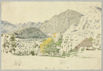 Schmolnau Nära Ischl av Rudolf von Alt