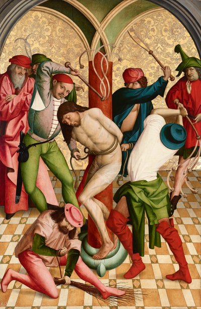Kristi flagellation av Rueland Frueauf d. Ä.