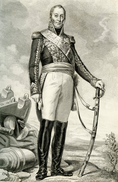 Edouard Adolphe Casimir Joseph Mortier, 1804, 1839. av Ruhiere