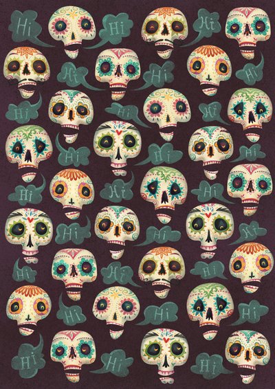 Halloween mönster, 2015, ( av Runa Anastasiya Rudaya