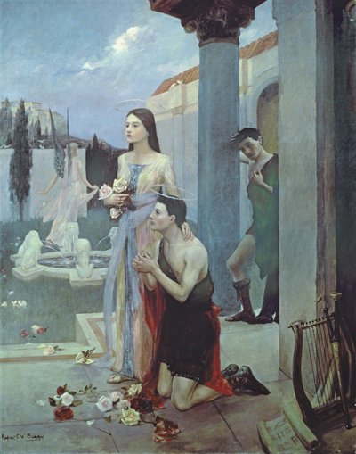 Heliga Cecilia av Rupert Charles Wolston Bunny