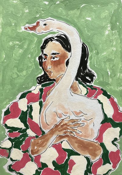 Kvinnan och gåsen av Rushati Chowdhury