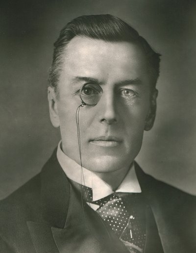 The Right Honorable Joseph Chamberlain, c1907. av Russell and Sons