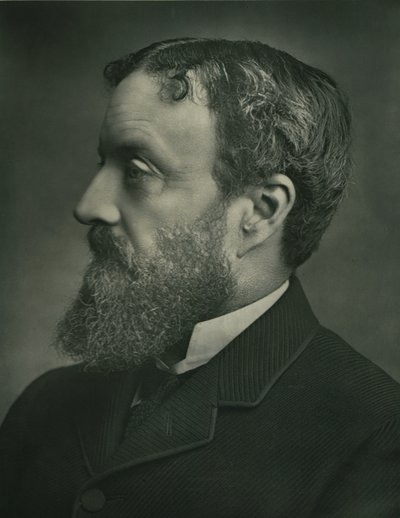 The Right Honorable Sir Michael Edward Hicks-Beach, Baronet, c1899. av Russell and Sons