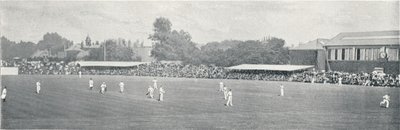 University Cricket Match at Lords, c1896 av Russell and Sons