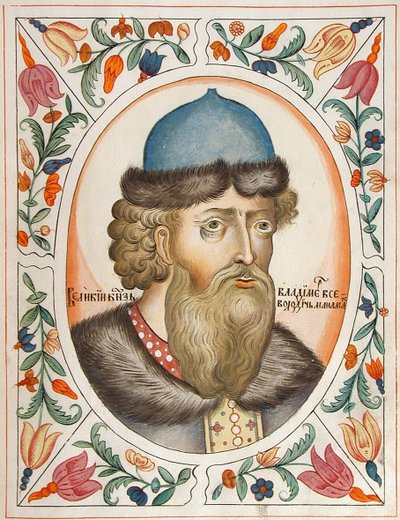 Storprins Vladimir II Monomakh av Kiev av Russian Master
