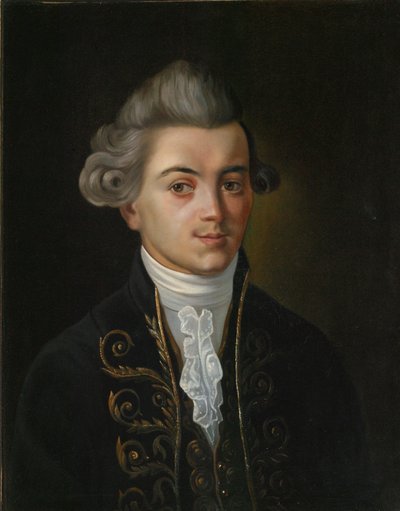 Porträtt av fabulisten Ivan Khemnitser