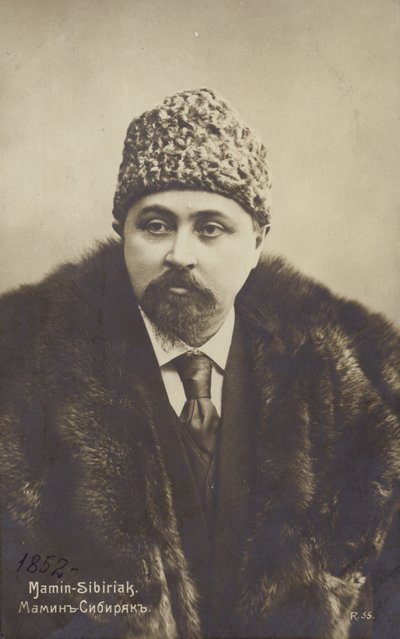 Dmitry Mamin-Sibiryak (1852-1912), rysk romanförfattare och novellförfattare av Russian Photographer