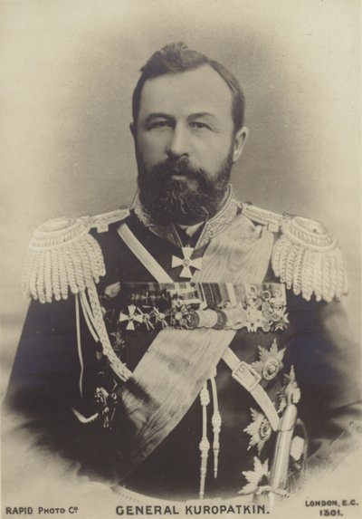 General Kuropatkin av Russian Photographer