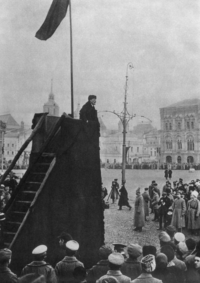 Lenin, Röda torget, Moskva av Russian Photographer