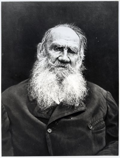 Leo Tolstoj (svartvitt foto) av Russian Photographer