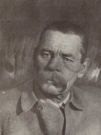 Maxim Gorkij, rysk författare av Russian Photographer