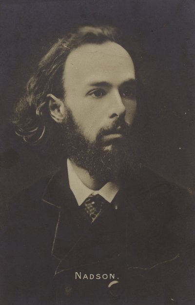 Semyon Nadson, rysk poet av Russian Photographer