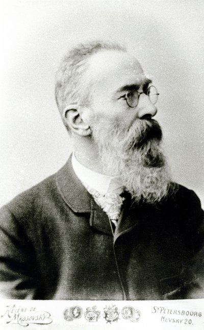 Nikolai Andrejevitj Rimsky-Korsakov av Russian School