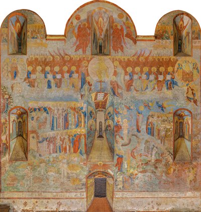 Den sista domen, Saint Sophia Cathedral, Vologda av Russian School