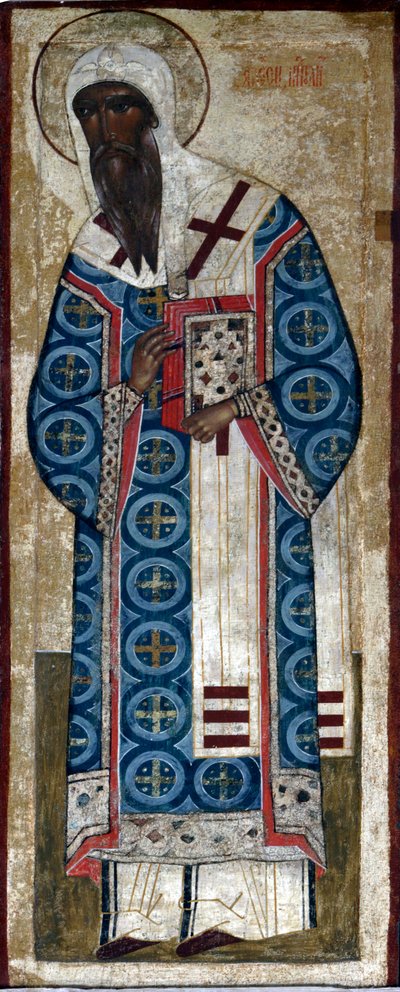 Sankt Metropolit Alexius, 1500-talet. av Russian icon.