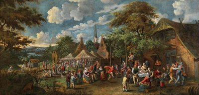Bymässa, um 1700. av Rutger Verburgh