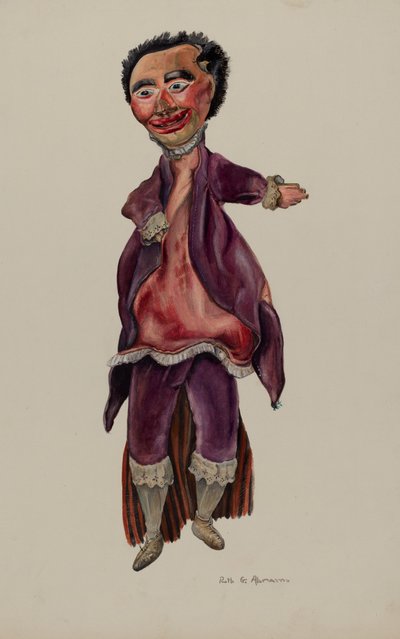 The Doctor Marionette, ca. 1937. av Ruth Abrams