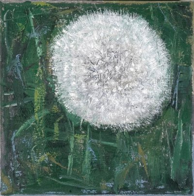 Maskroshuvud, 2008 av Ruth Addinall