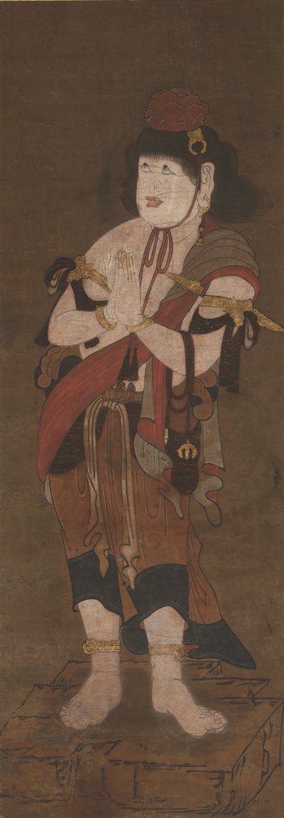 Skötare av Fudo Myoo, 1300-talet av Ryushu Shutaku